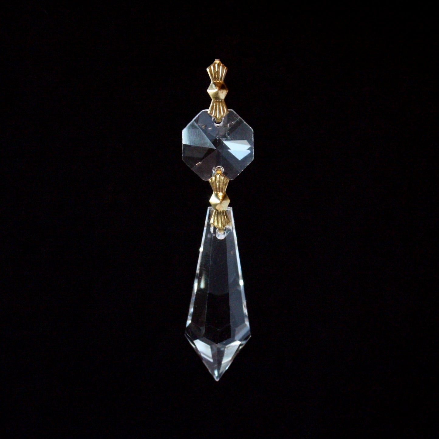 1-1/2" Crystal Plug Drop w/ Top Bead