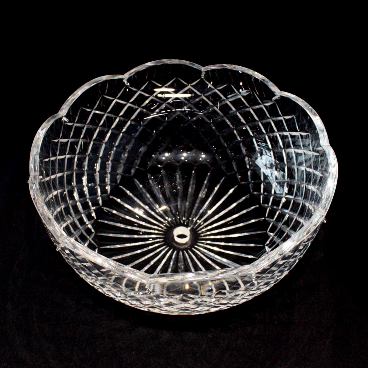 10" Czech Crystal Bowl