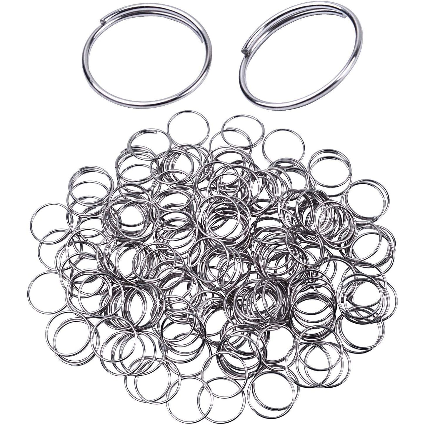 14mm Silver Rings (25/pack)