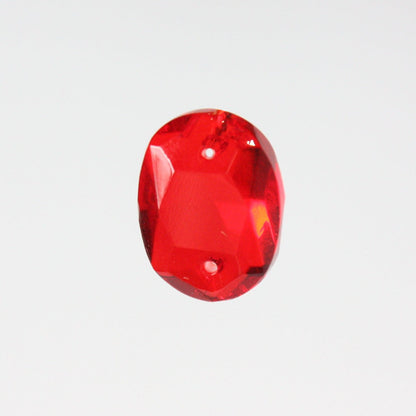 18mm 2-Hole Colored Oval Bead
