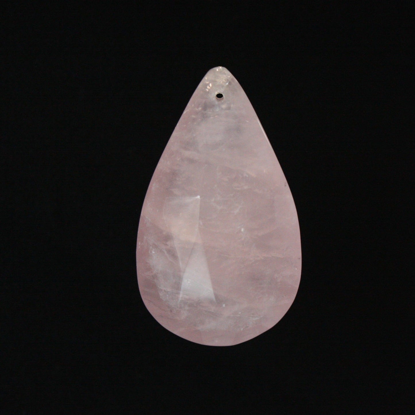 2" Rose Quartz Full Cut Teardrop