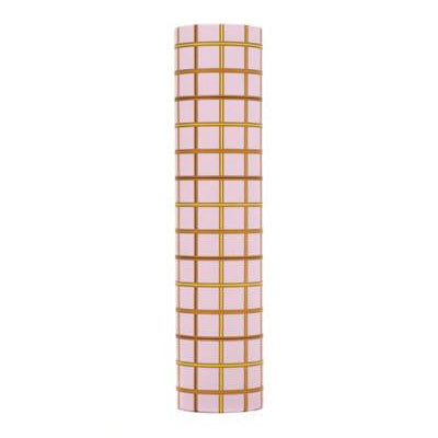 kaarskoker Designer Candle Cover (cb), Sherbert Lattice (4 inch)