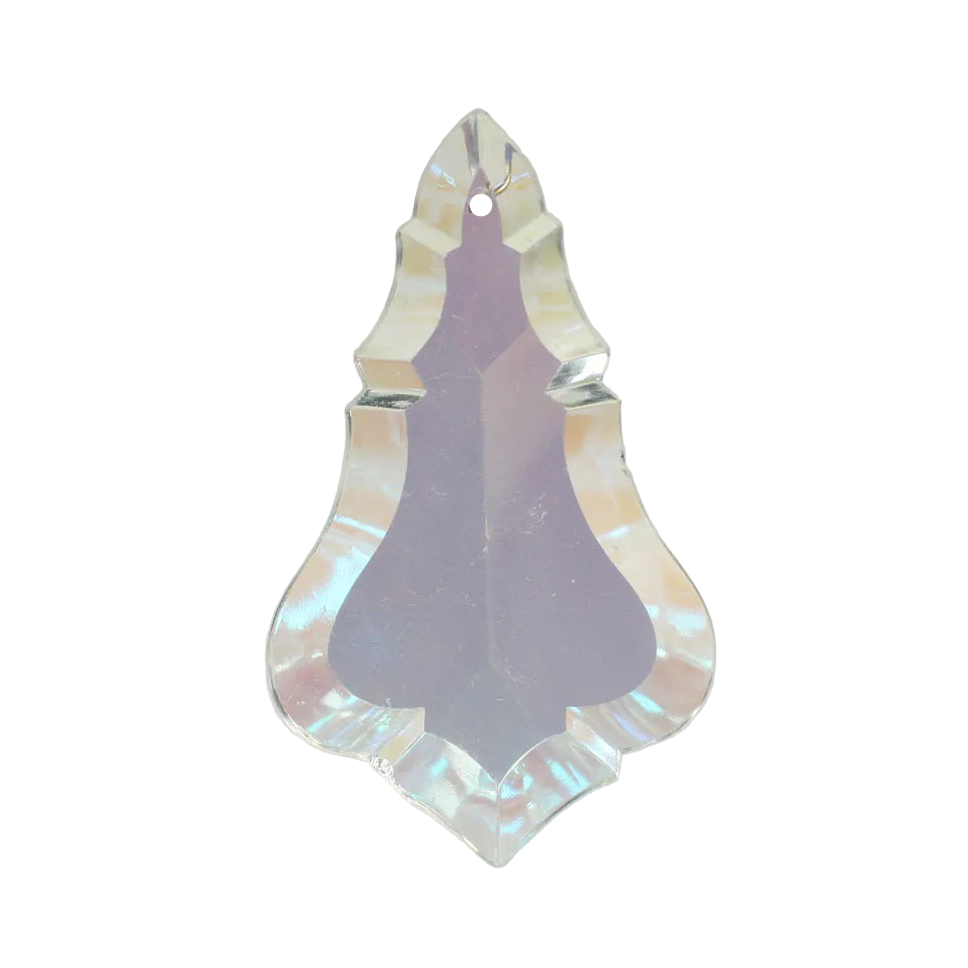 4" Aurora Borealis Pendalogue with No Top Bead (Blemished)