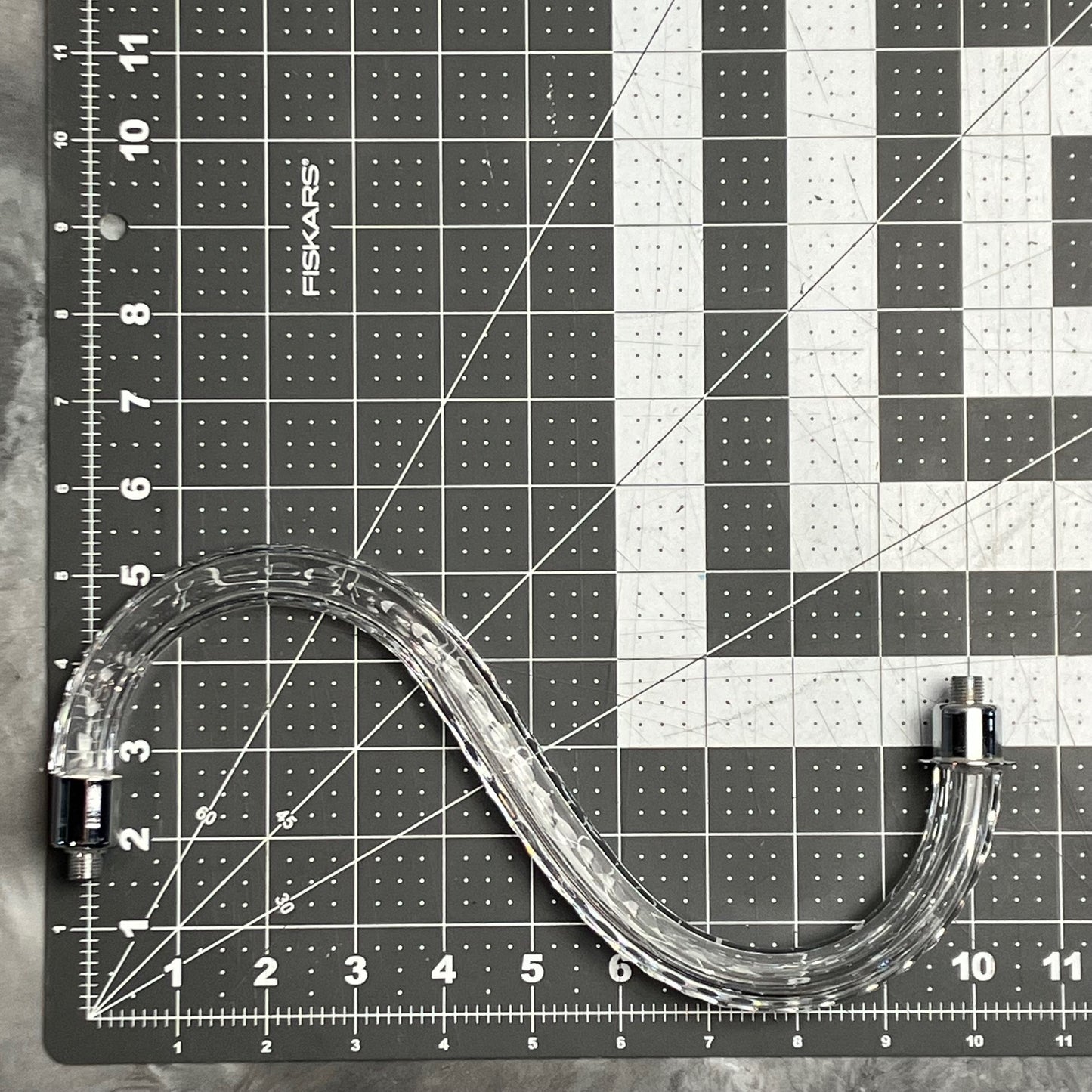 Cut S Arm, Standard 18mm, Chrome Ferrules