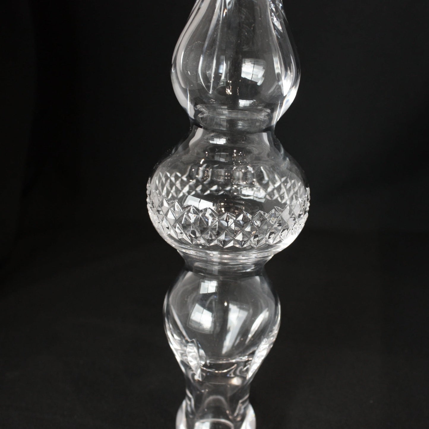 9-1/2" Clear Czech Crystal Column (Blemished)