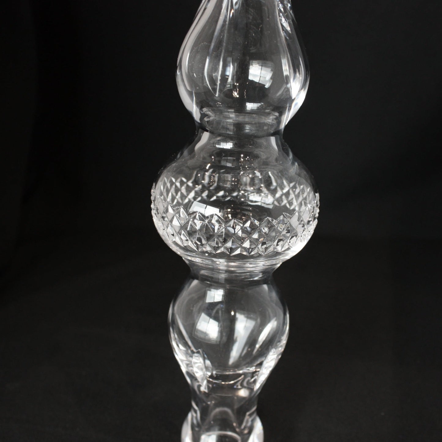 9-1/2" Clear Czech Crystal Column