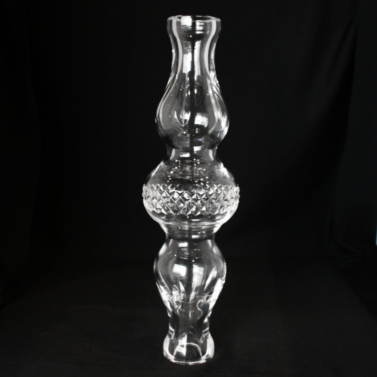 9-1/2" Clear Czech Crystal Column