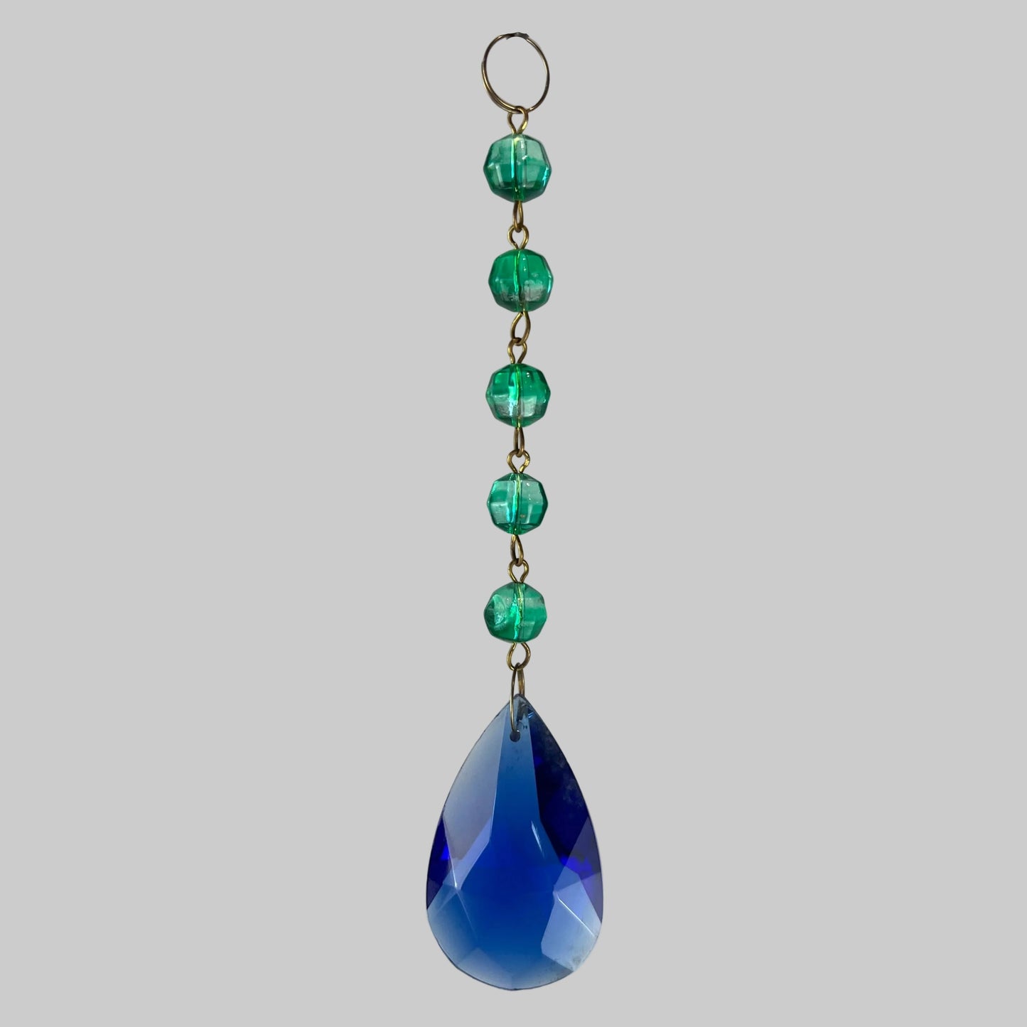6" Sapphire Teardrop Chain (Blemished)
