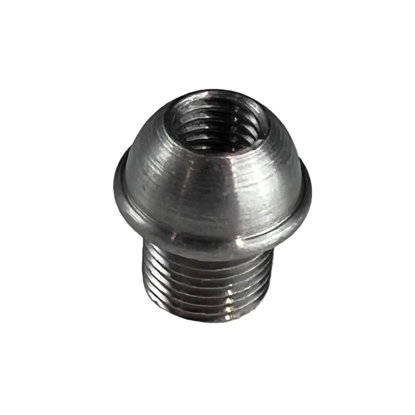 Brushed Chrome Beaded Nozzle