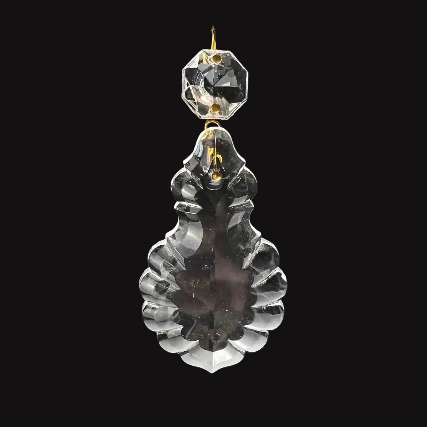 2-1/2" West German Pendalogue w/ Top Bead