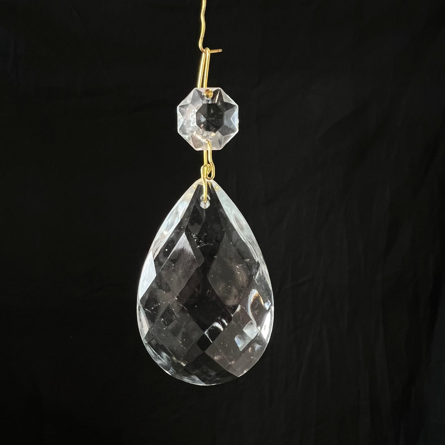 Crystal Swedish Cut Teardrop (Blemished)