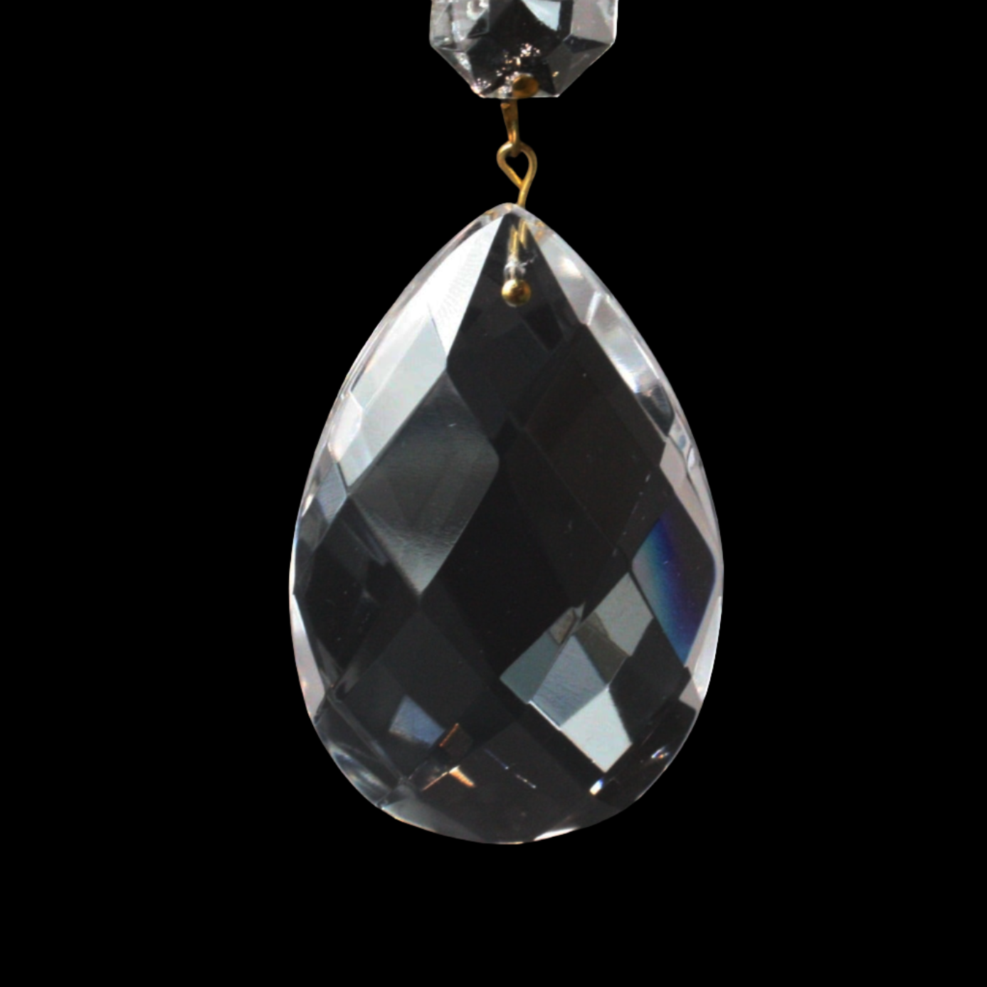 Crystal Swedish Cut Teardrop (Blemished)