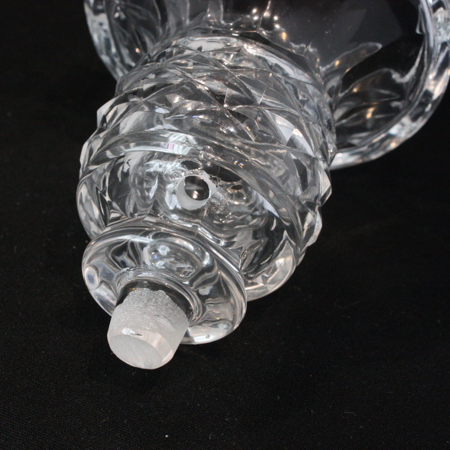 5" Czech Crystal Candle Cup