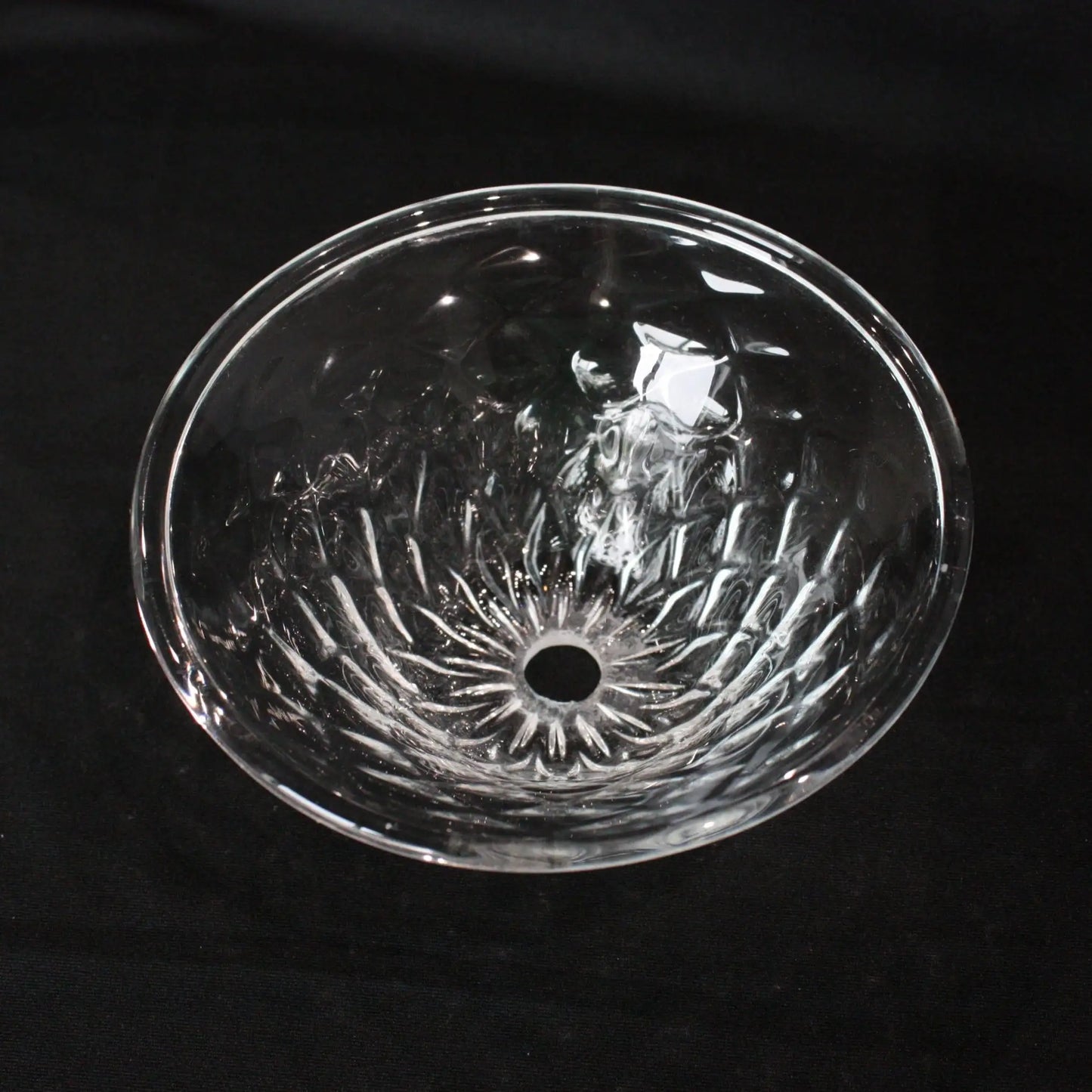 5" Pressed Bobeche Cup