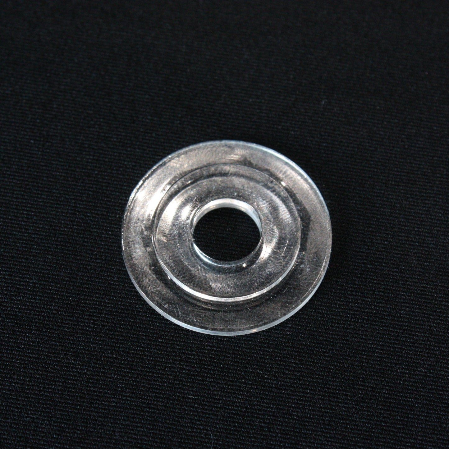 Clear Plastic Bobeche Washer