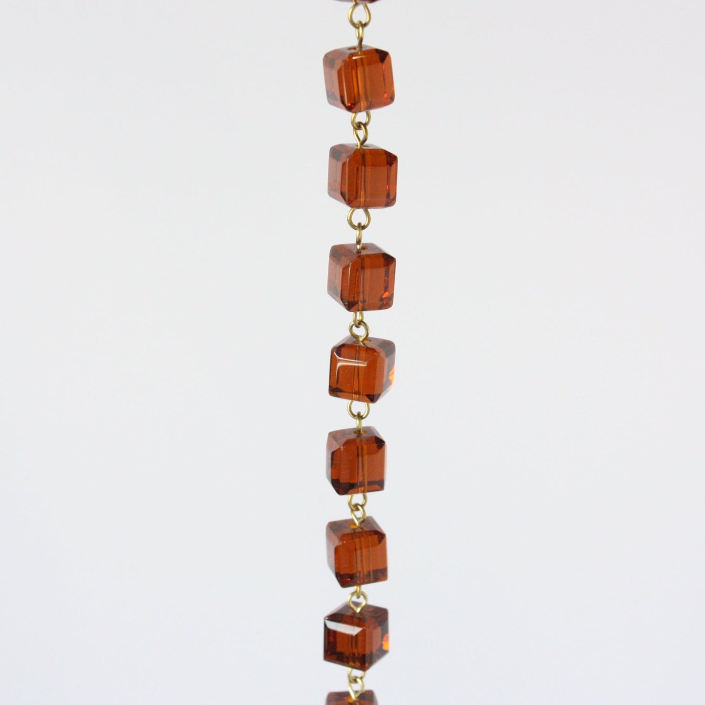 Colored 10mm Cube Chain, 1 Meter