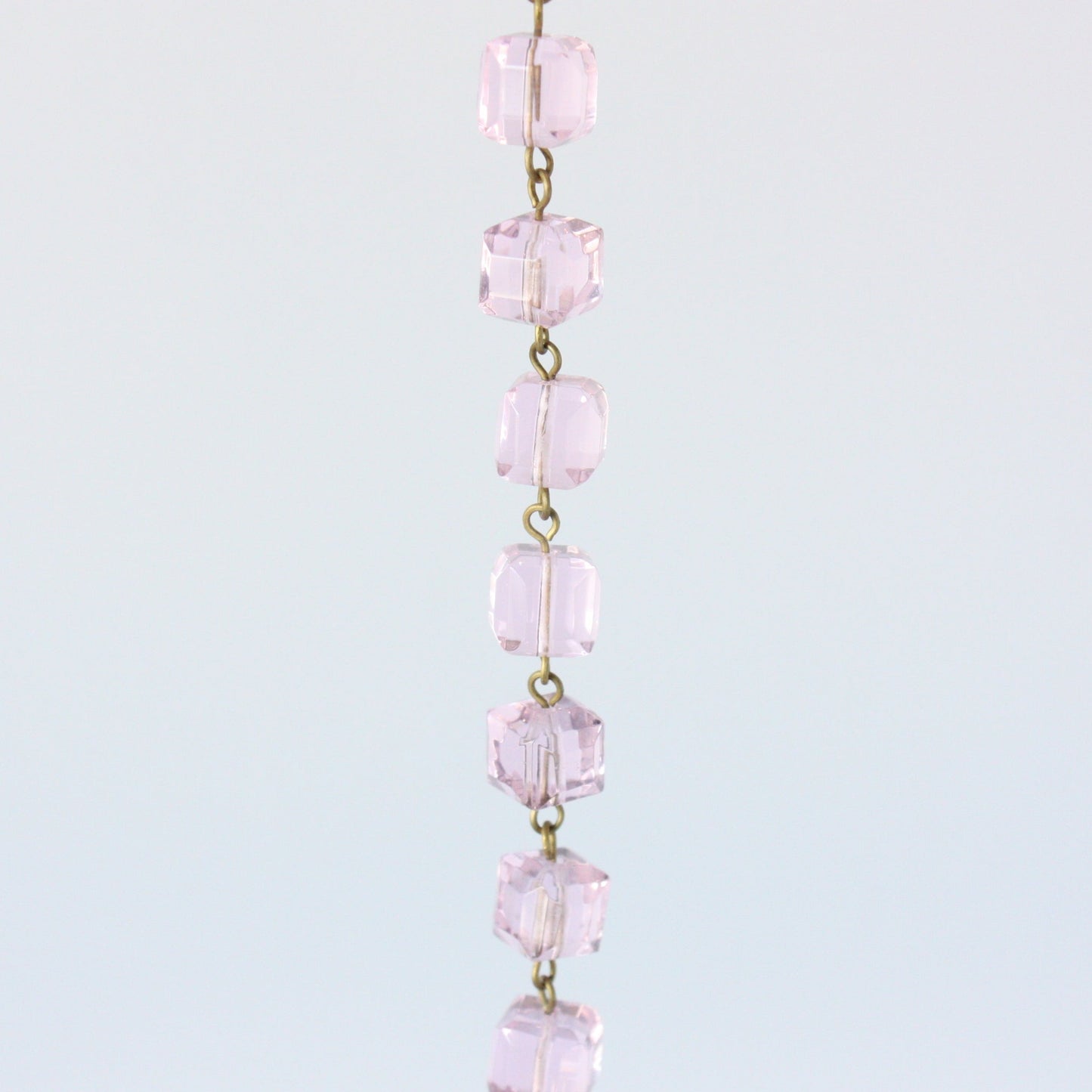 Colored 10mm Cube Chain, 1 Meter