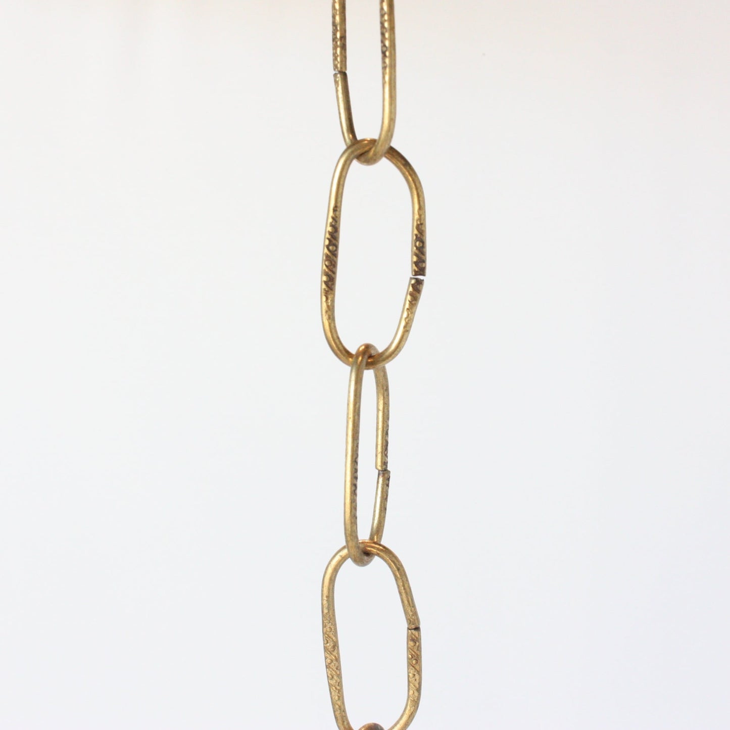 Patterned Brass Plated Spanish Iron Chain, 3 Feet
