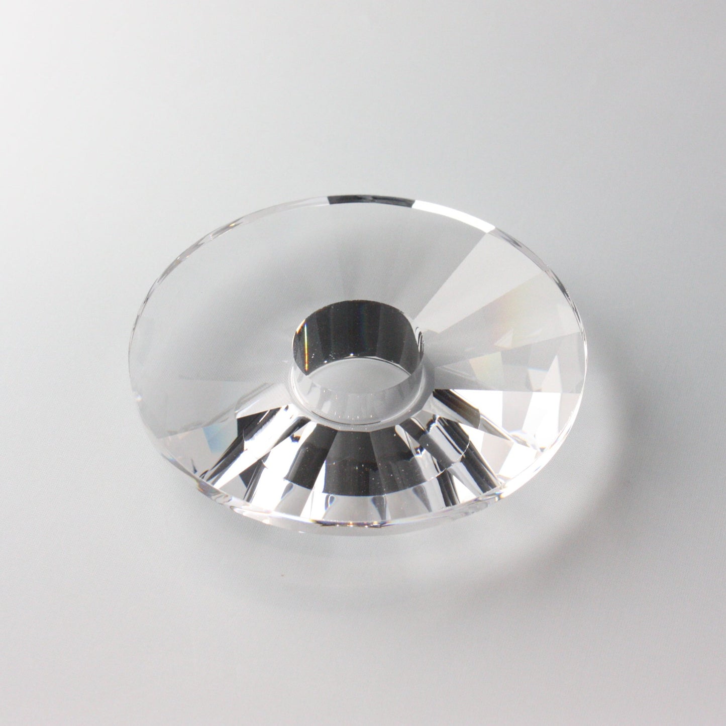 ASFOUR® Crystal<br>4" No Pin Clear Bobeche