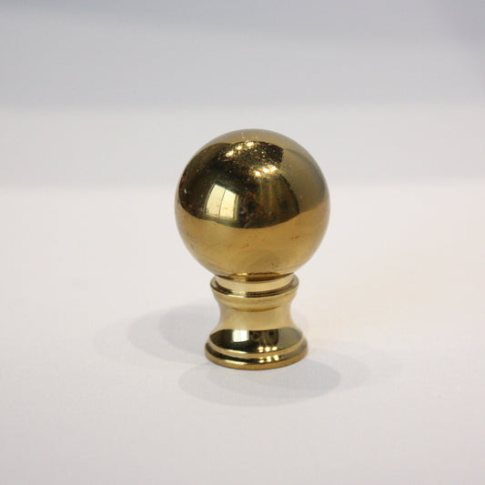Solid Brass Finial, 1/8 IP