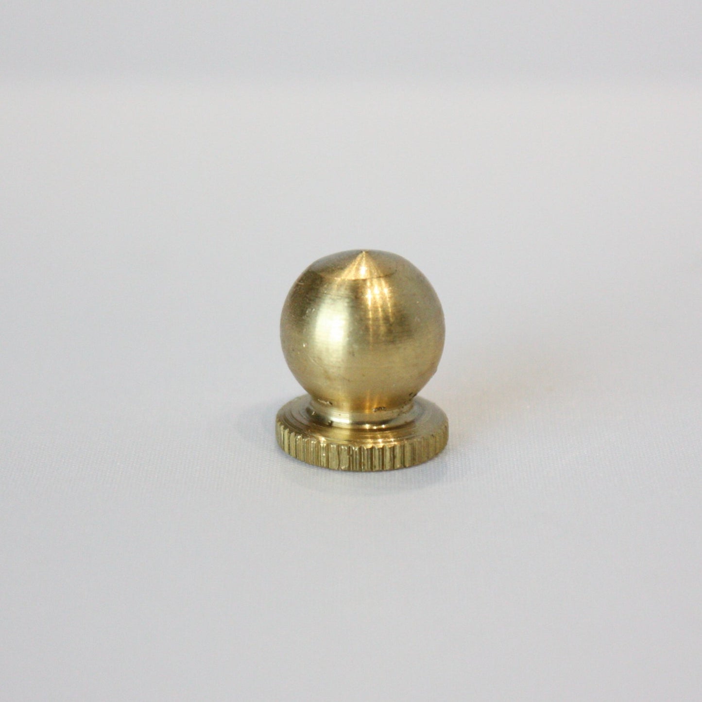 Brass Finial/Knob, 1/4-27 IPS