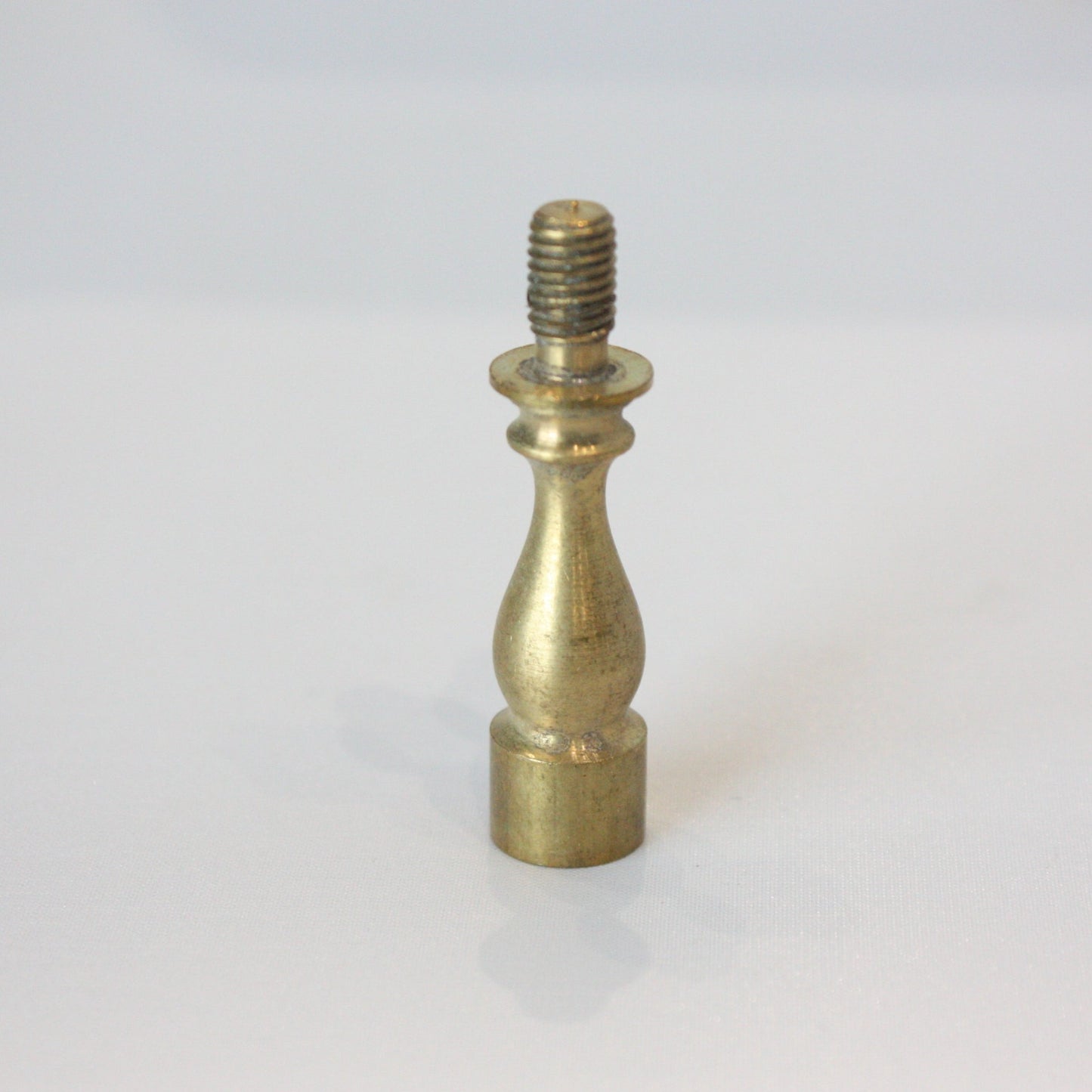 Solid Brass Shade Risers, 1/4-27 F IP x 1/4-27 M IP