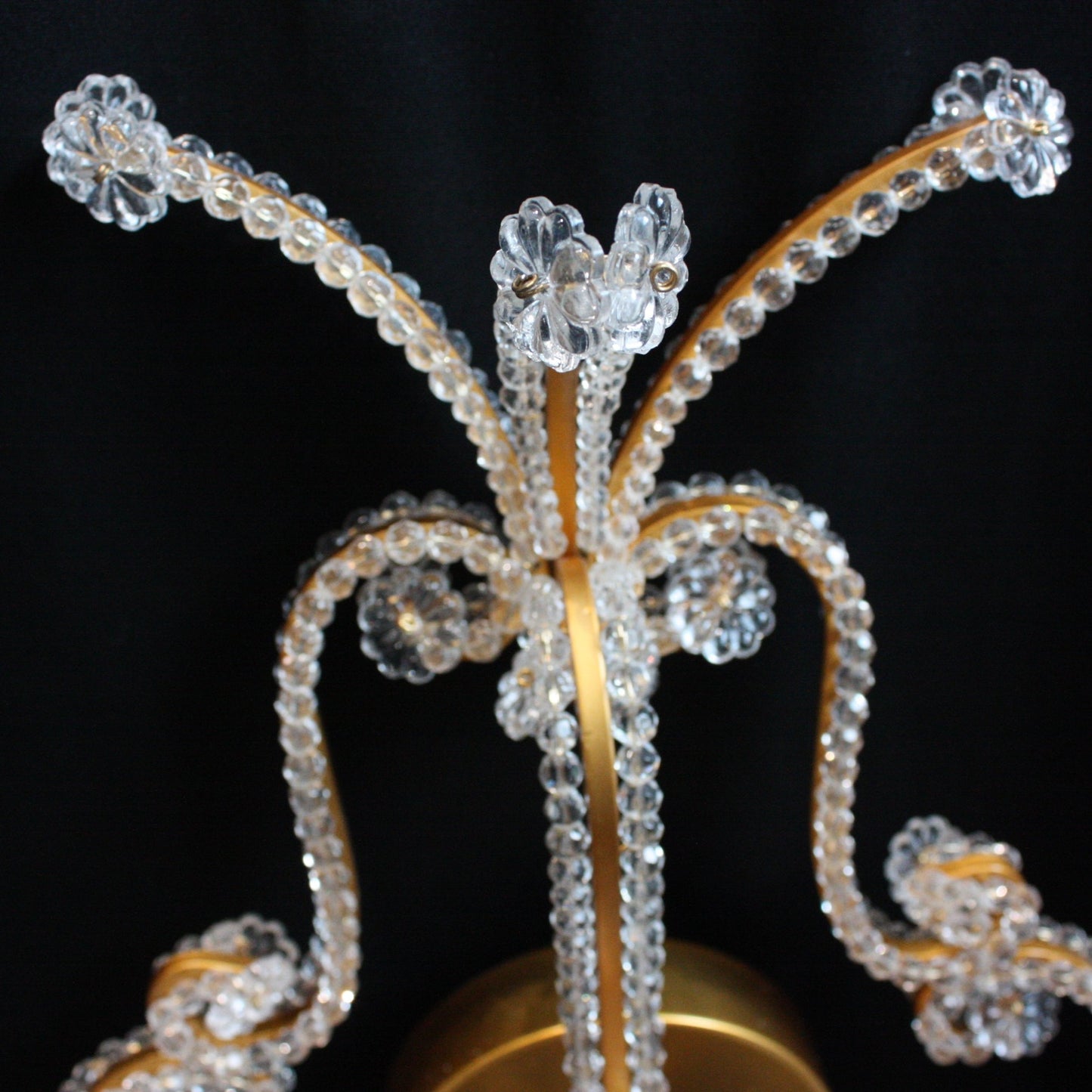 2 Light Beaded Sconce