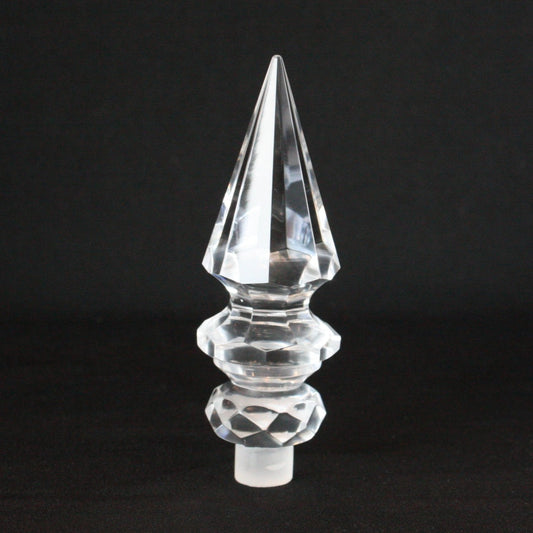 4" Czech Crystal Cut Spike