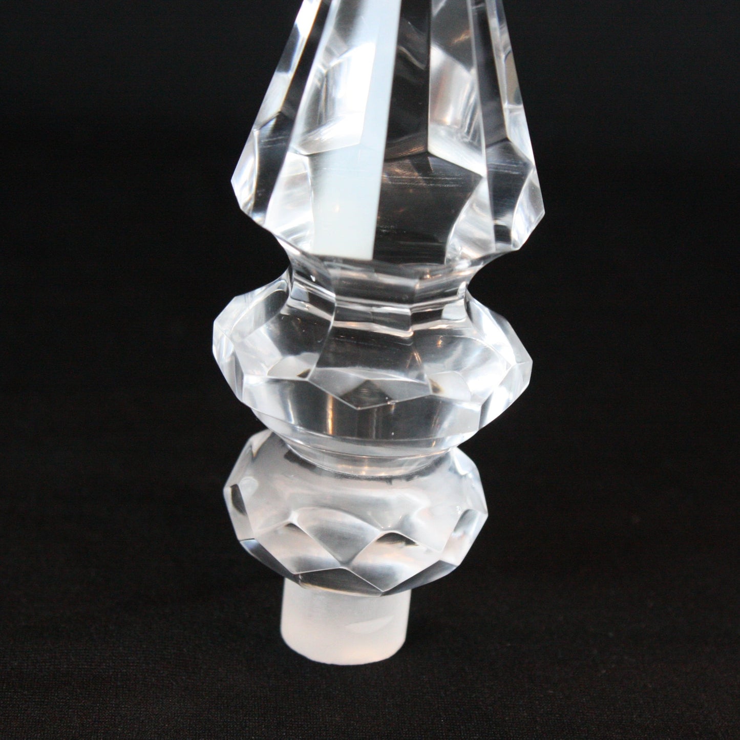 4" Czech Crystal Cut Spike