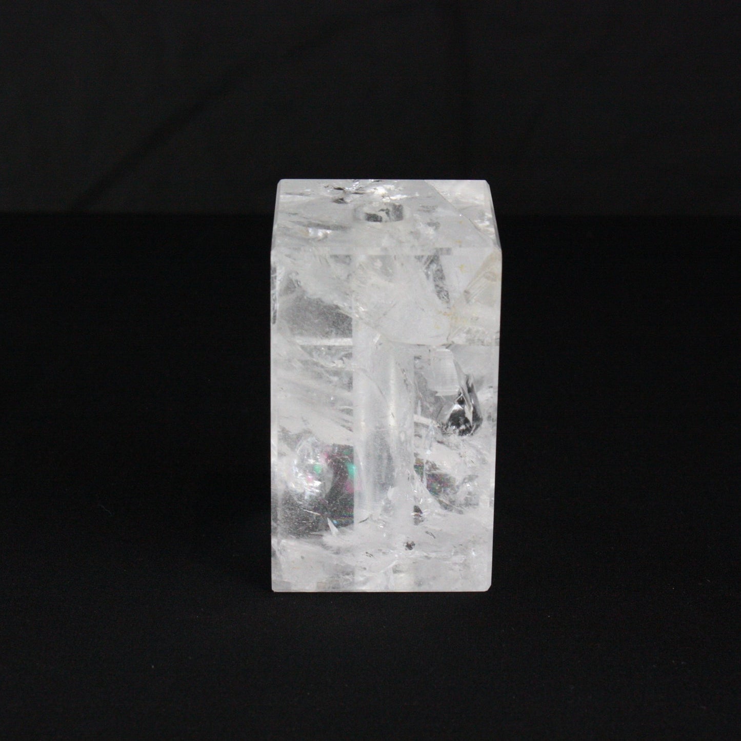 Rock Crystal Rectangular Column