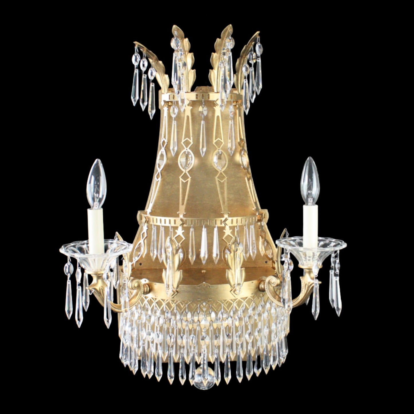 Vivaldi 2 Light Sconce by Schonbek®
