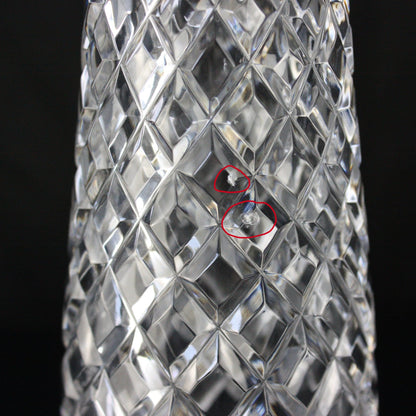 11-1/4" Leaded Czech Crystal Column (Blemished)