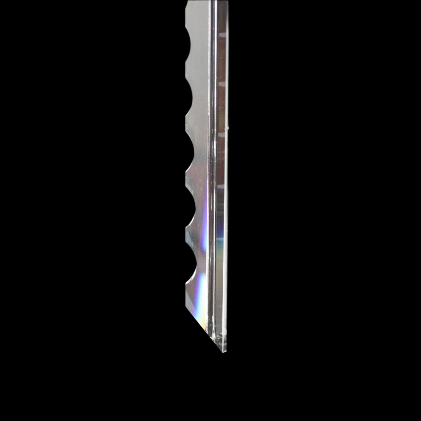 SWAROVSKI® STRASS <br> 7" Notched Baguette