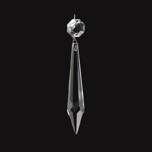 Crystal U-Drop w/ Top Bead
