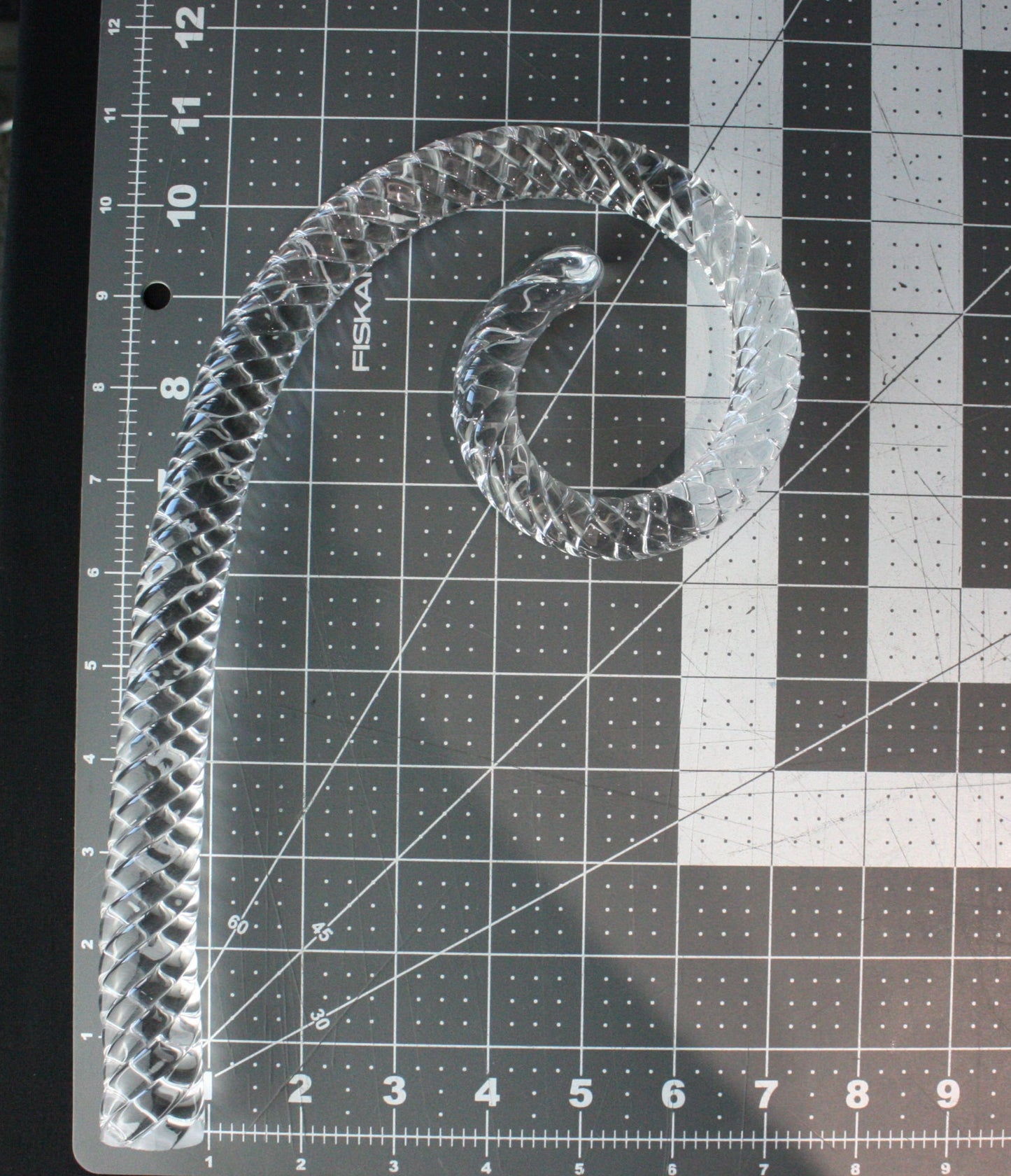 11" Heavy Rope Scroll, No Ferrules