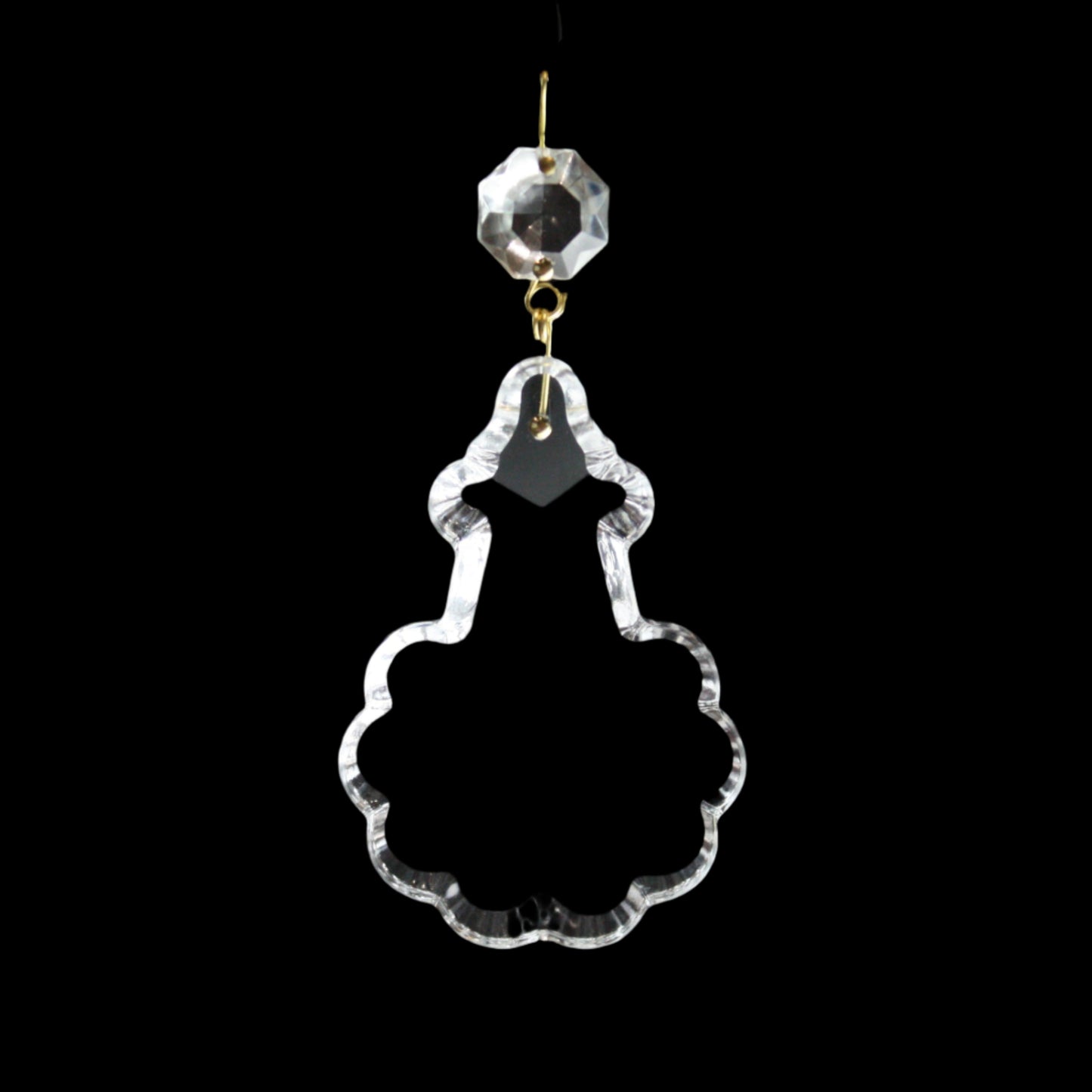 Turkish Crystal Pendalogue w/ Top Bead