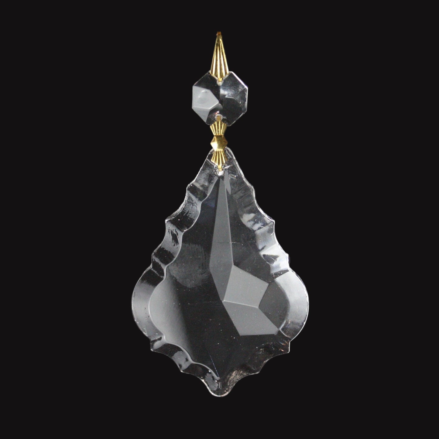 Clear Traditional Pendalogue w/ Top Bead (Various Styles)