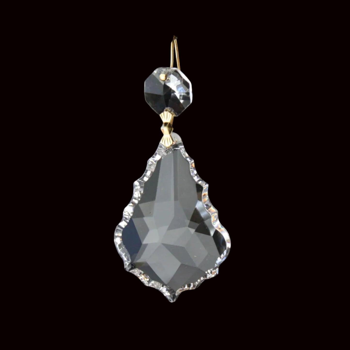 Clear Traditional Pendalogue w/ Top Bead (Various Styles)