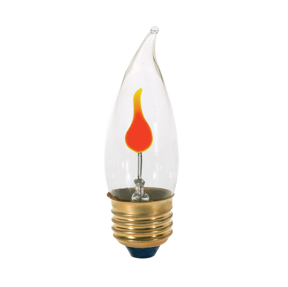 3 Watt Flicker Flame Turn Tip Bulb