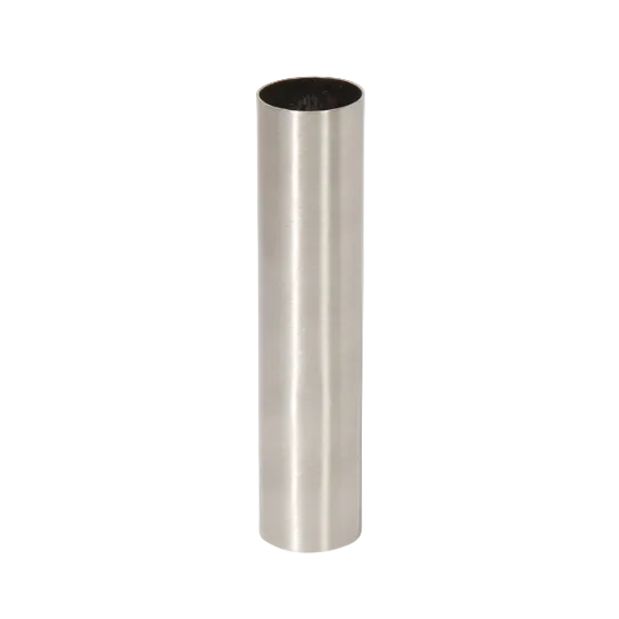4" Satin Nickel Metal Candle Cover, Candelabra Base