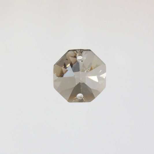 ASFOUR® Crystal<br>14mm 2-Hole Satin Octagon