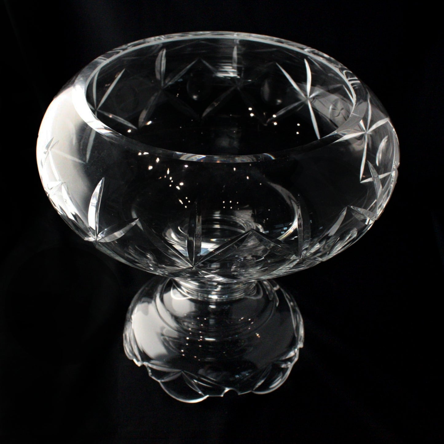 Czech Crystal Double Body Dish