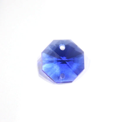 Preciosa® Crystal 14mm Colored 2-Hole Octagon