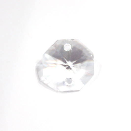 Preciosa® Crystal 2-Hole Octagon
