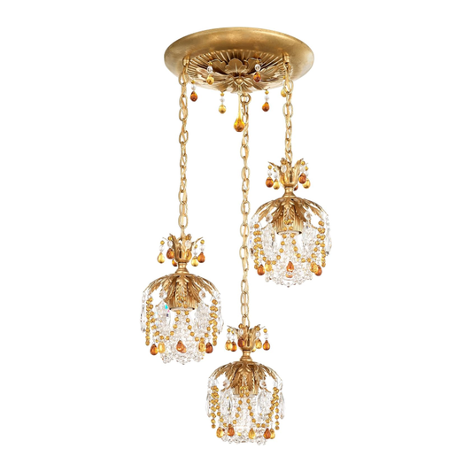 Rondelle 3 Light Pendant by Schonbek®