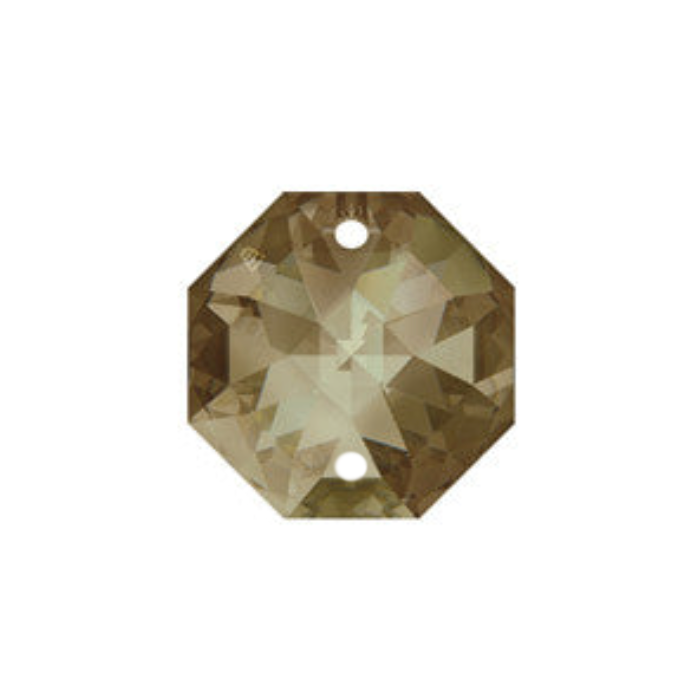 SWAROVSKI STRASS®<BR>22mm Bronze Shade 2-Hole Octagon