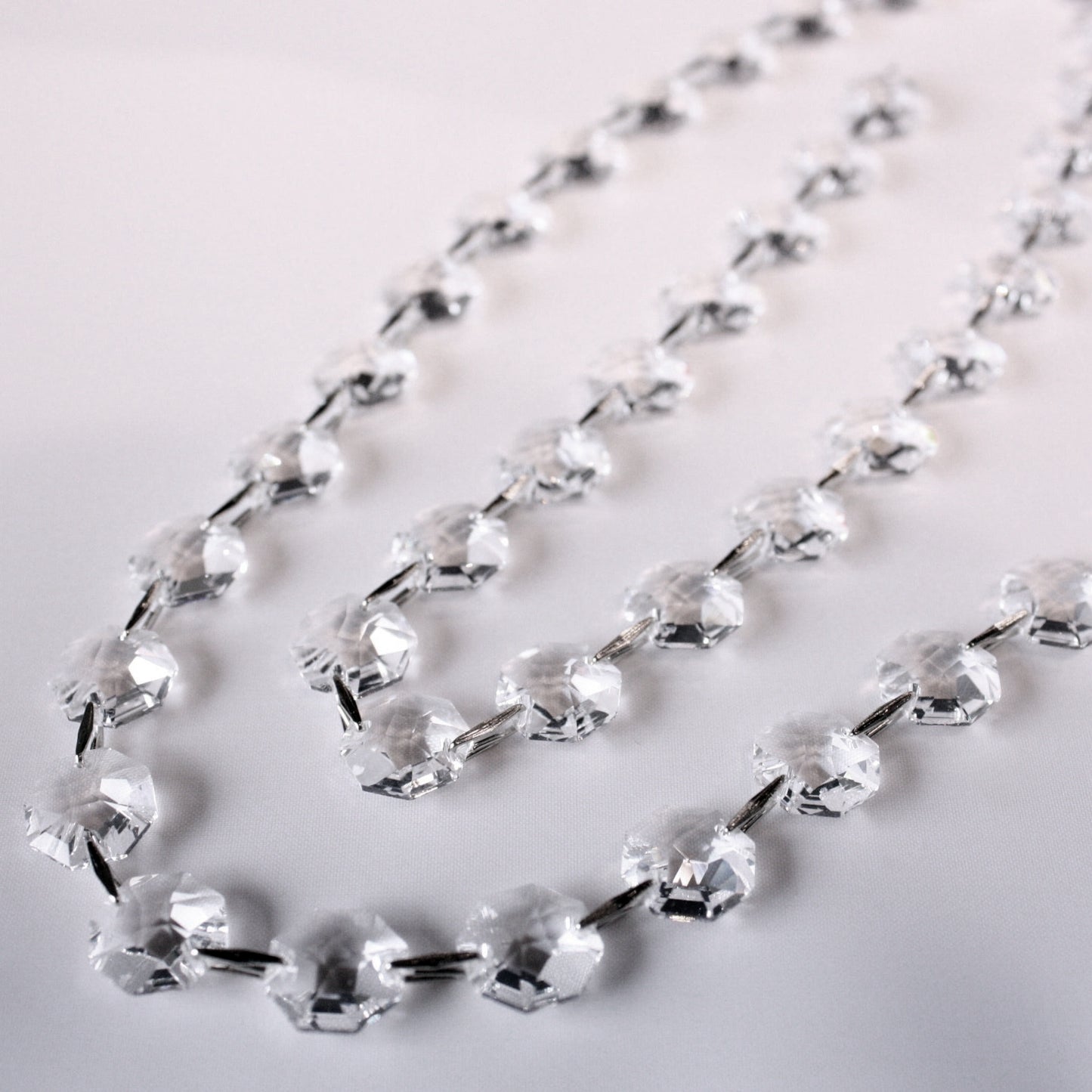 SWAROVSKI STRASS®<BR> 26" 12mm Octagon Chain