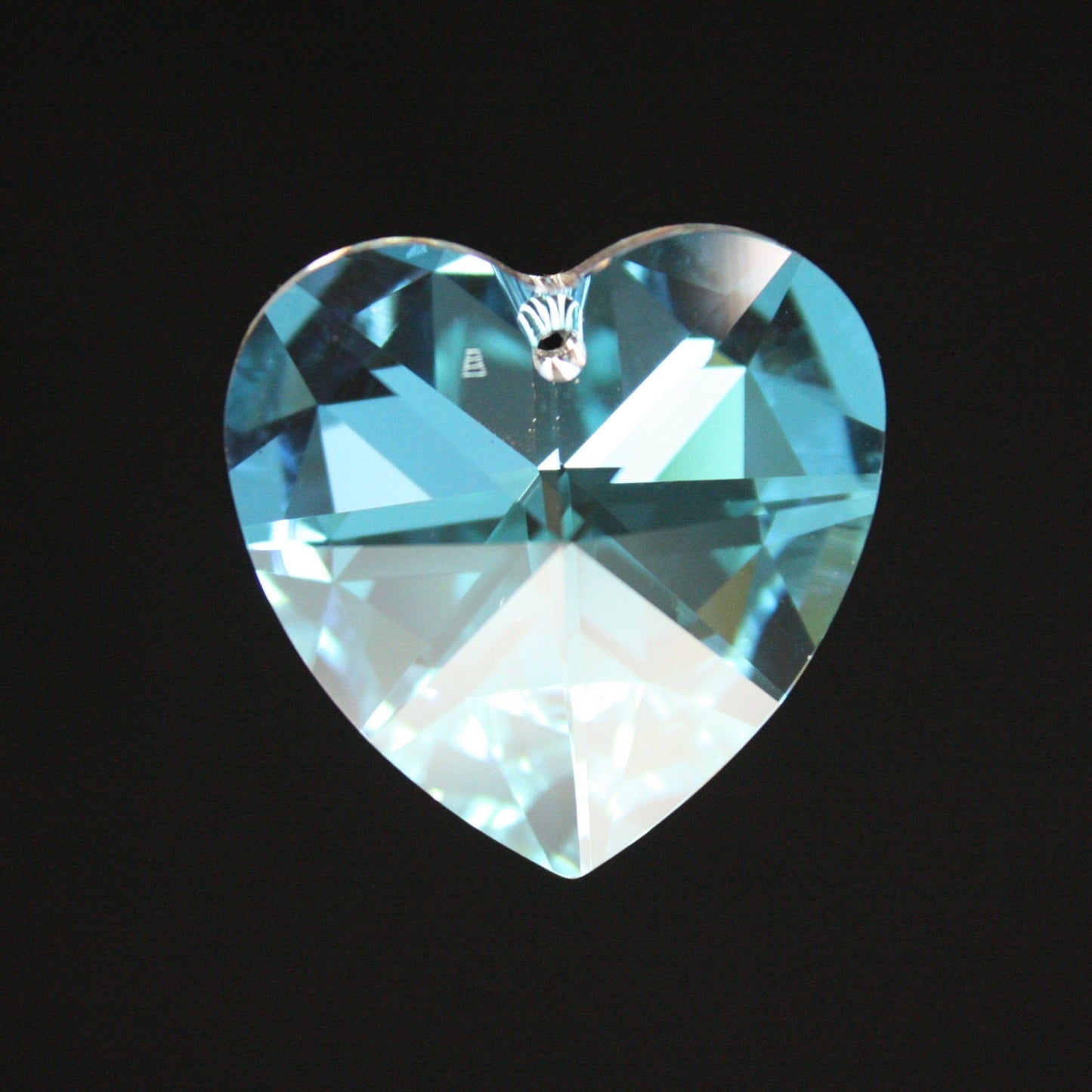 SWAROVSKI® STRASS 28mm Colored Heart Pendant