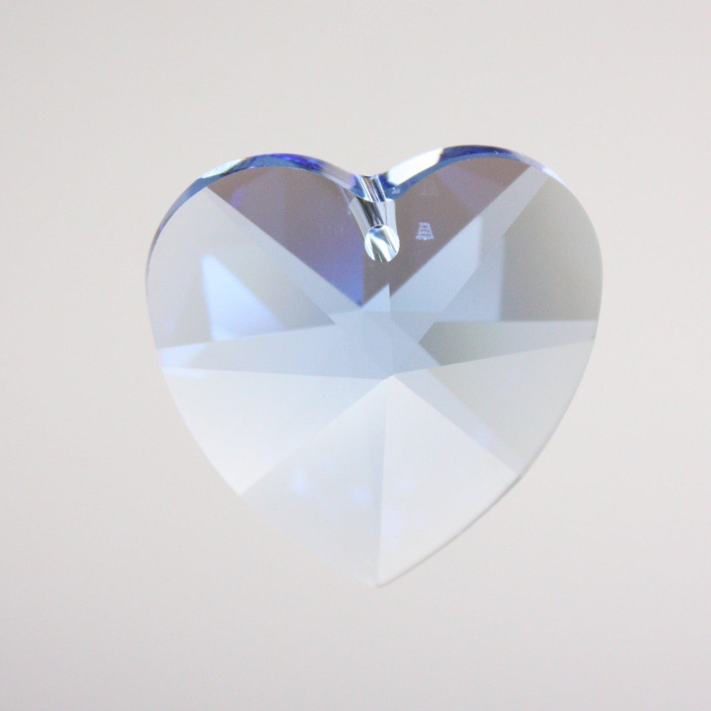 SWAROVSKI® STRASS <br> 40mm Colored Heart Pendant