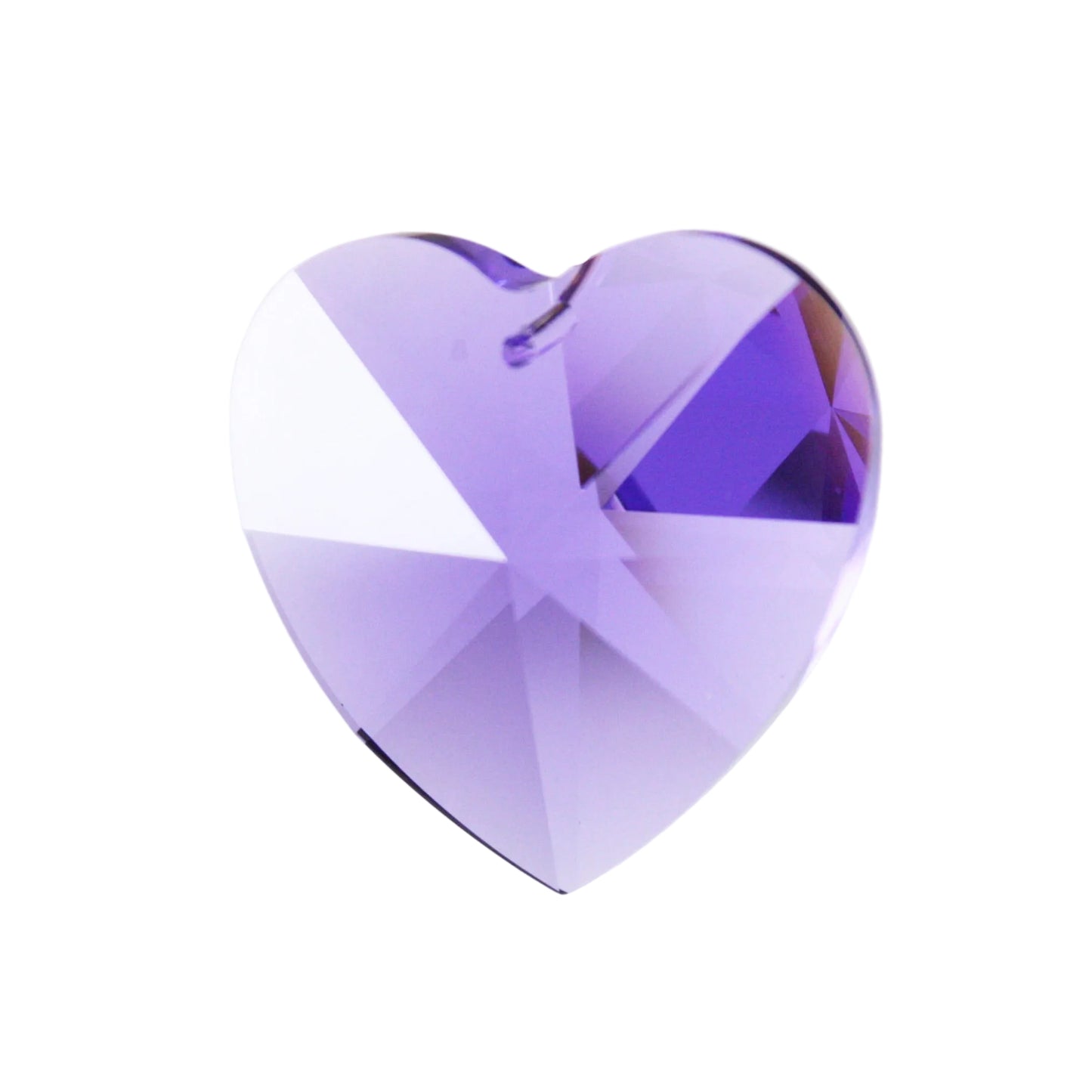 SWAROVSKI® STRASS <br> 40mm Colored Heart Pendant